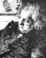 14. Цорн. Мужской портрет